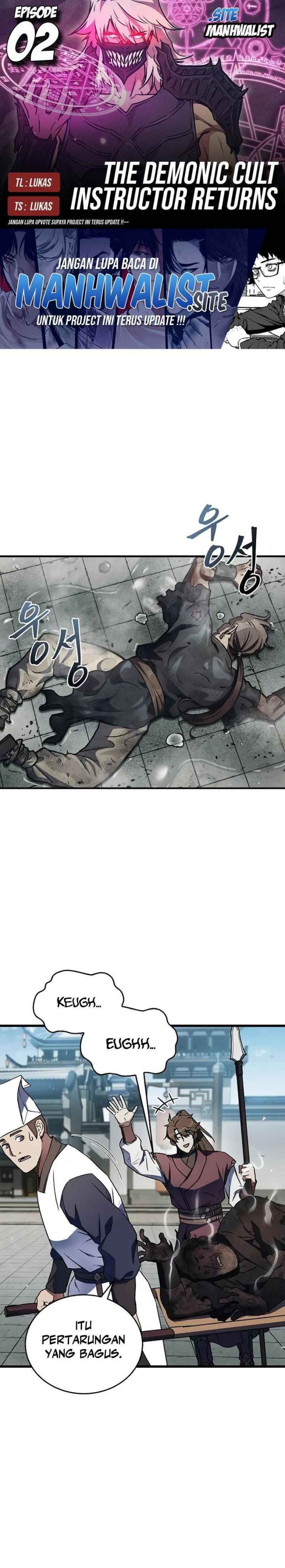 The Demonic Cult Instructor Returns Chap 2 - Next Chap 3