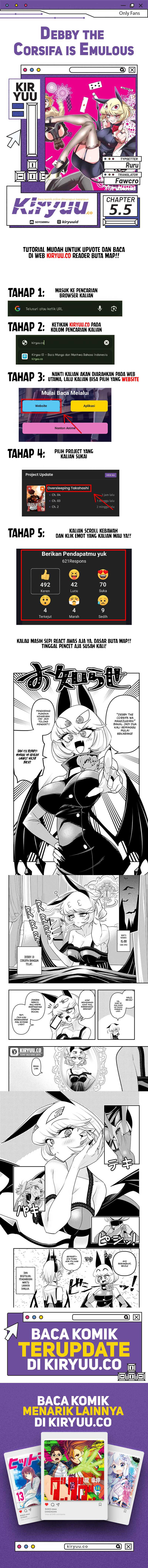 Debby the Corsifa wa Makezugirai Chap 5.5 - Next Chap 6.5