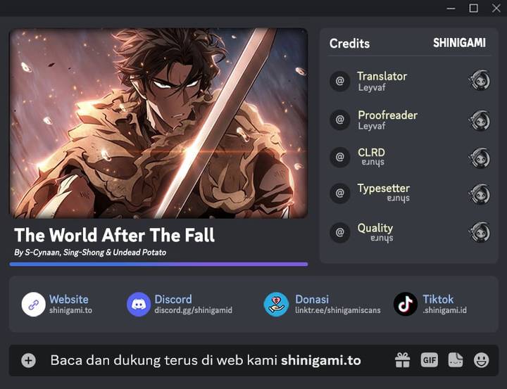 The World After the Fall Chap 209 - Next Chap 210