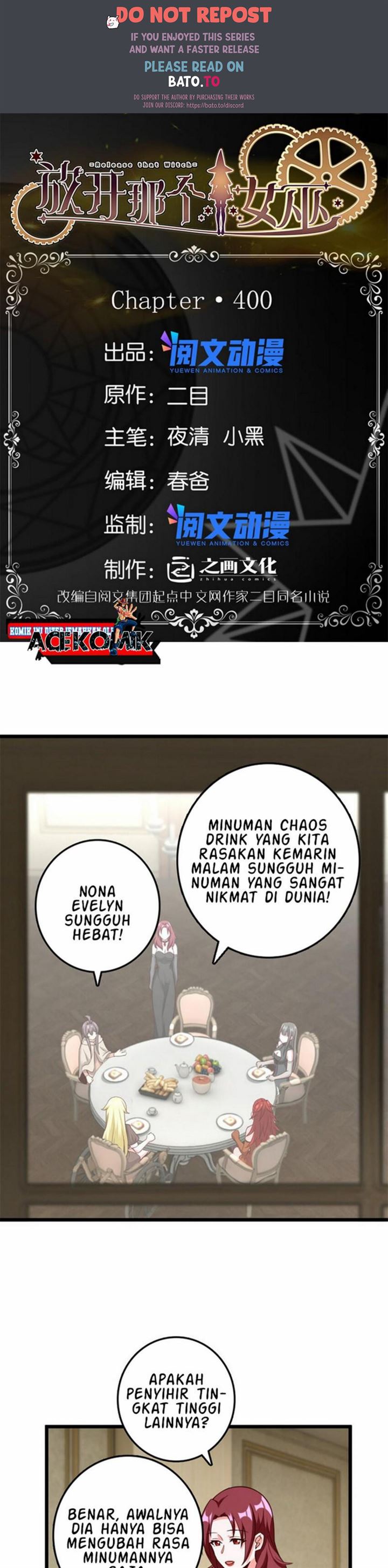 Release That Witch Chap 400 - Next Chap 401