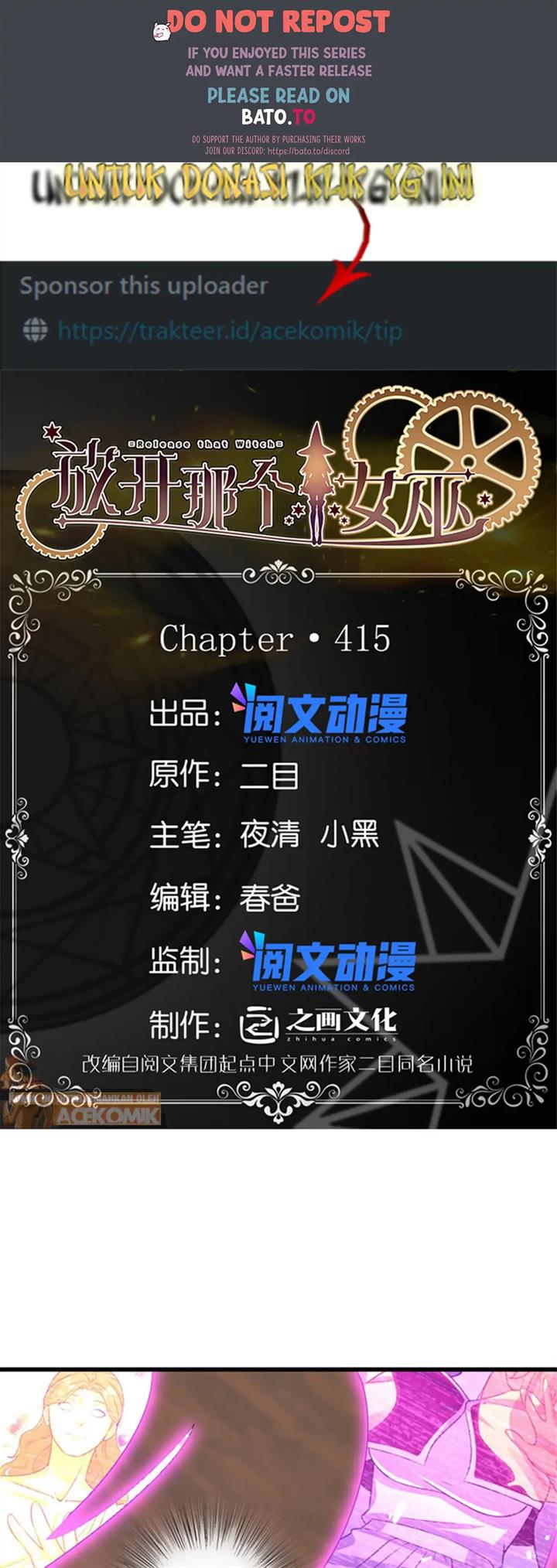 Release That Witch Chap 415 - Next Chap 416