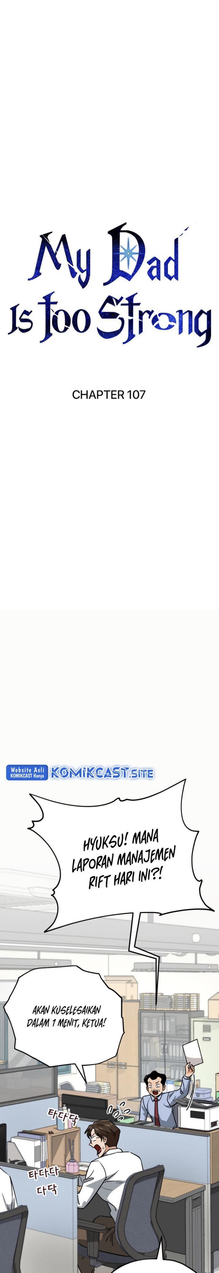 My Dad Is Too Strong Chap 107 - Next Chap 108