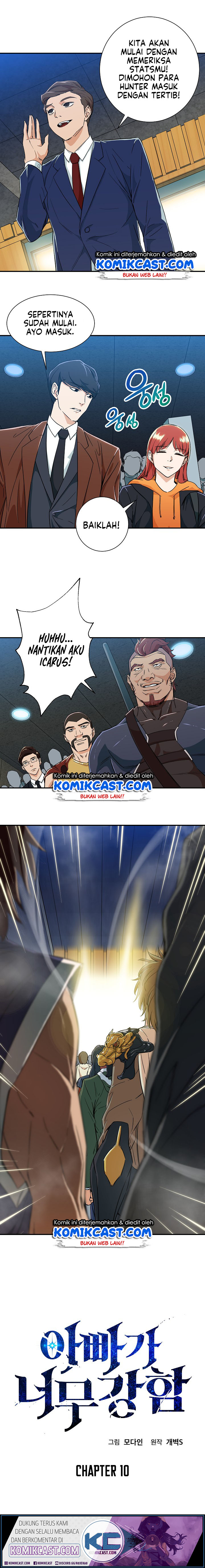 My Dad Is Too Strong Chap 10 - Next Chap 11