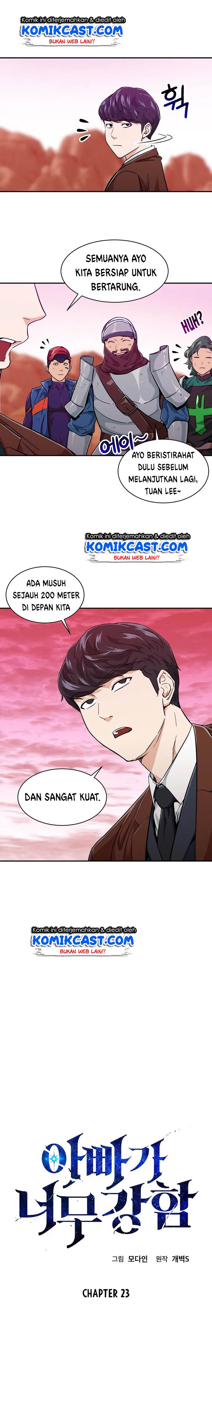 My Dad Is Too Strong Chap 23 - Next Chap 24