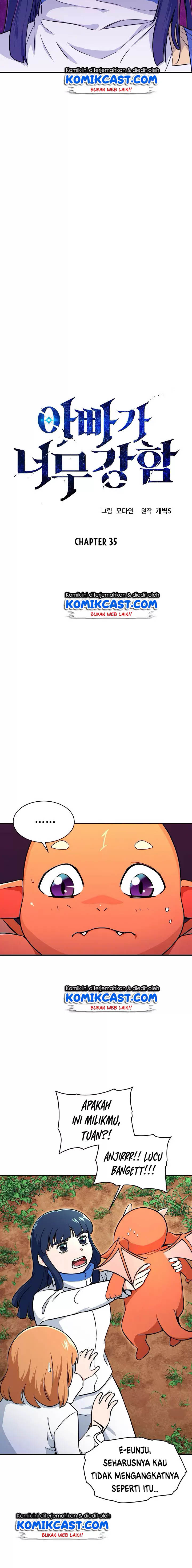 My Dad Is Too Strong Chap 35 - Next Chap 36