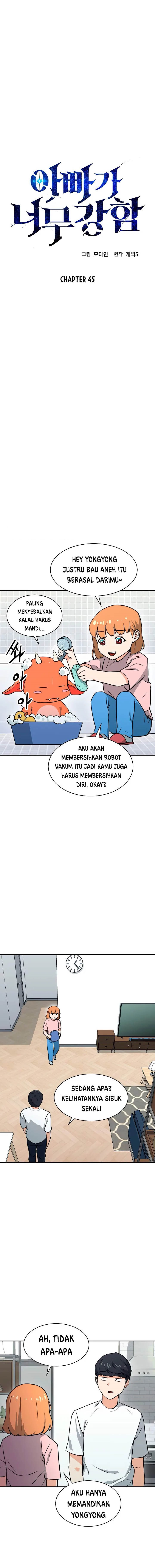 My Dad Is Too Strong Chap 45 - Next Chap 46