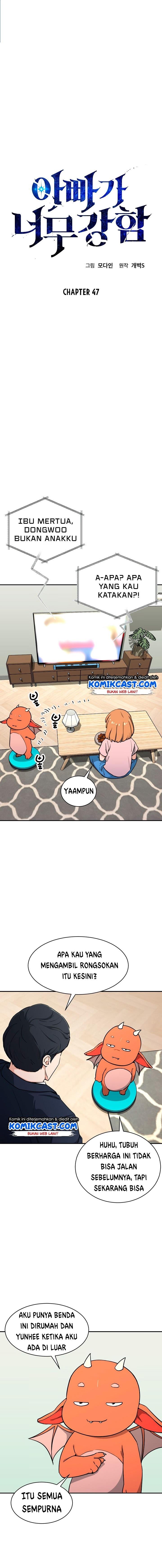 My Dad Is Too Strong Chap 47 - Next Chap 48