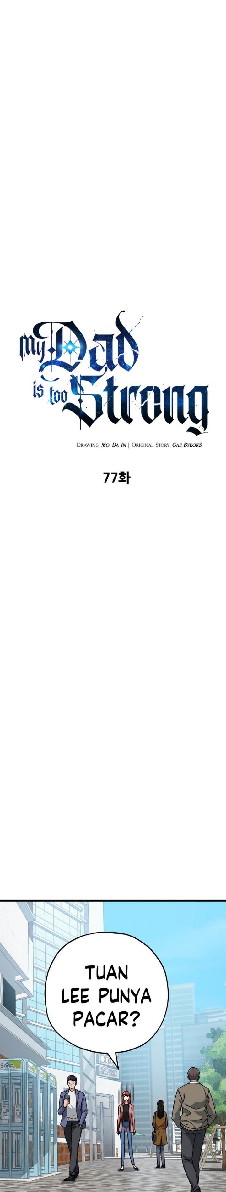 My Dad Is Too Strong Chap 77 - Next Chap 78