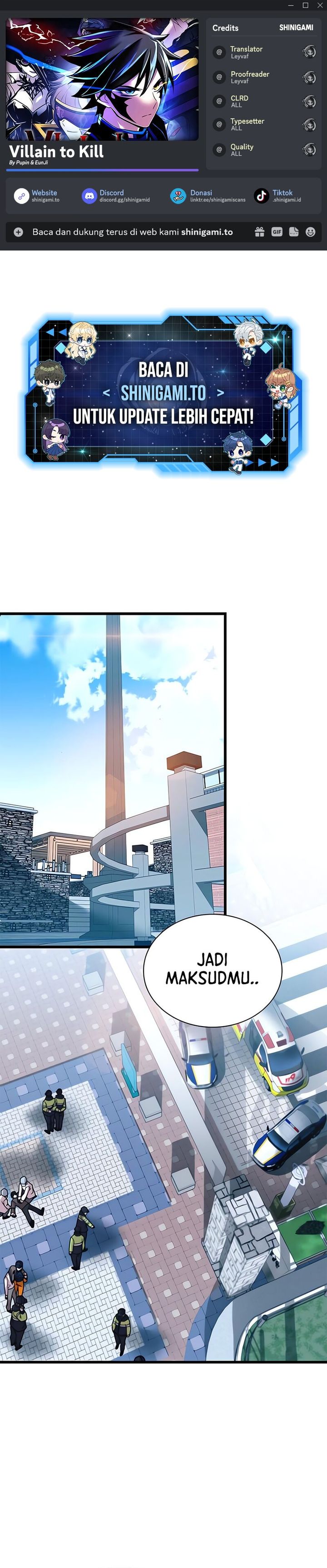 Villain To Kill Chap 189 - Next Chap 190