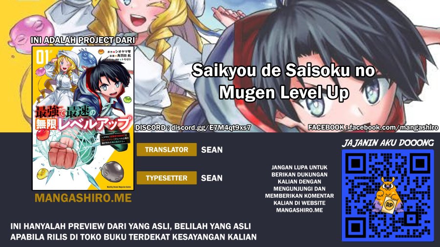 Saikyou de Saisoku no Mugen Level Up Chap 9 - Next Chap 10
