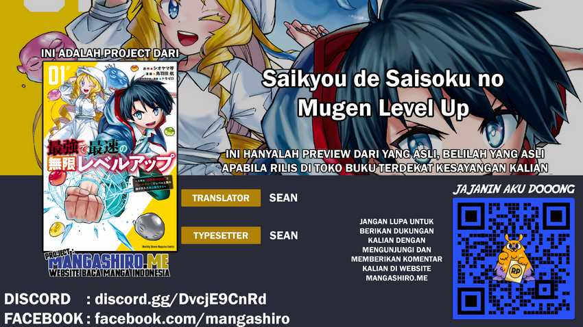Saikyou de Saisoku no Mugen Level Up Chap 13 - Next Chap 14