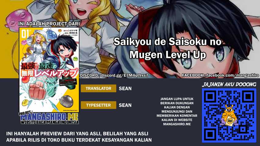 Saikyou de Saisoku no Mugen Level Up Chap 10 - Next Chap 11