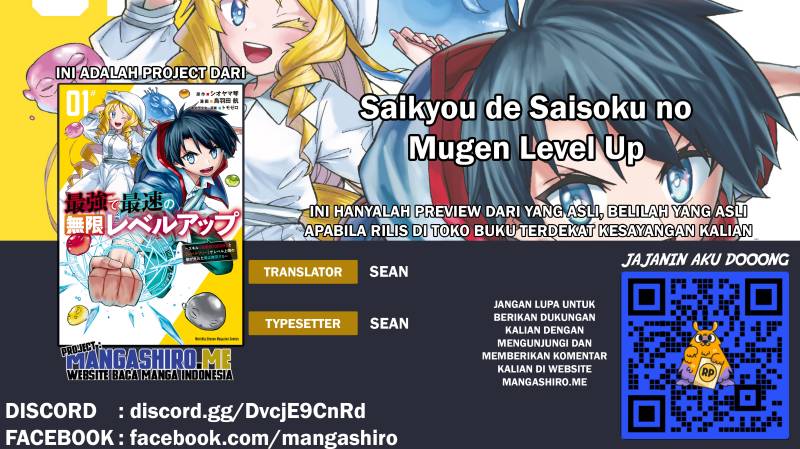 Saikyou de Saisoku no Mugen Level Up Chap 16 - Next Chap 17