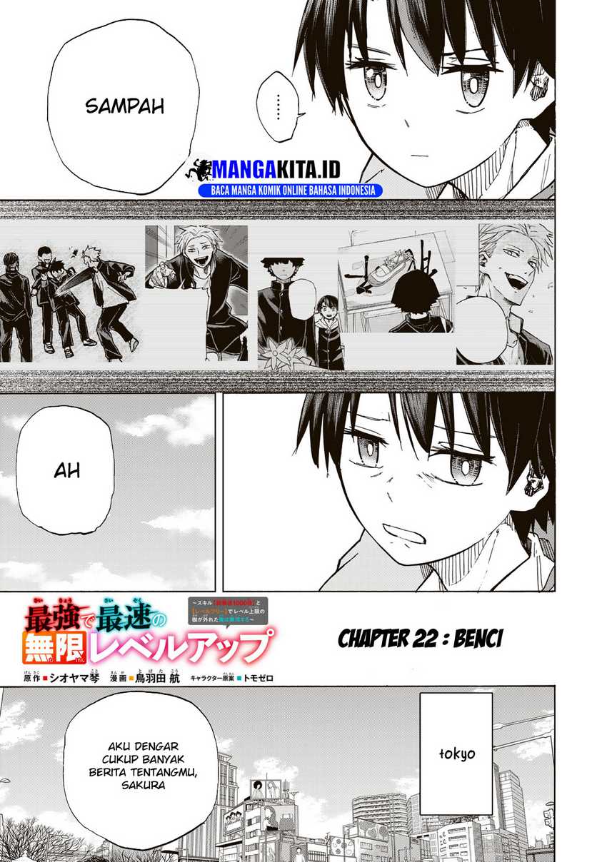 Saikyou de Saisoku no Mugen Level Up Chap 22 - Next Chap 23