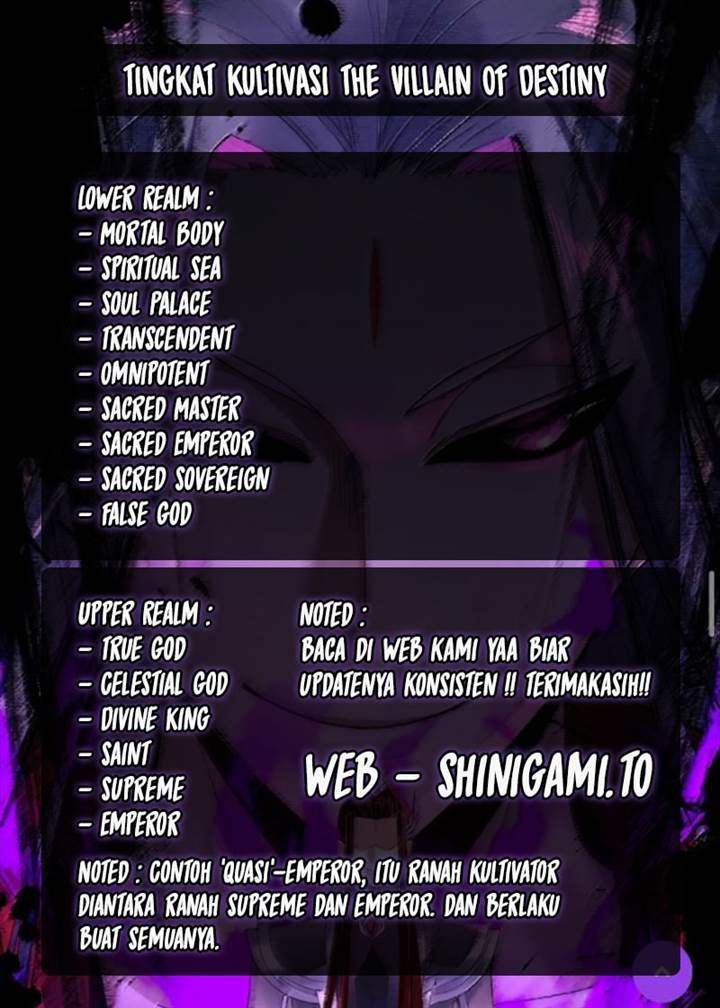 The Villain Of Destiny Chap 266 - Next Chap 267