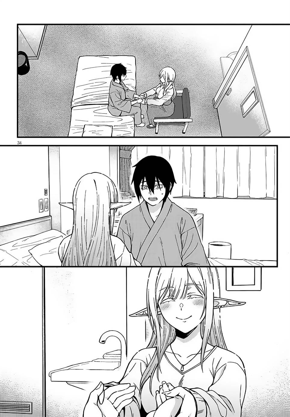 Isekai Kara Kita Elf to Tomo ni Sugosu Nichijou Chap 1 - Next Chap 2