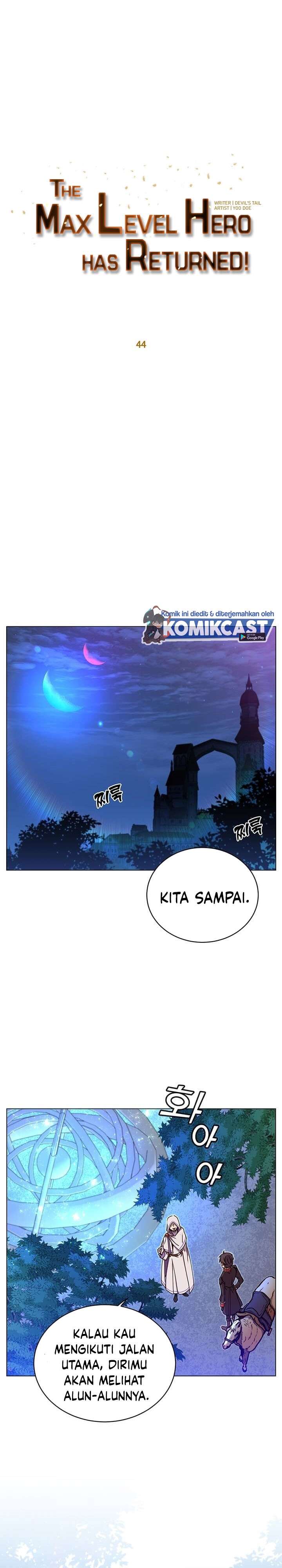 The MAX leveled hero will return! Chap 44 - Next Chap 45
