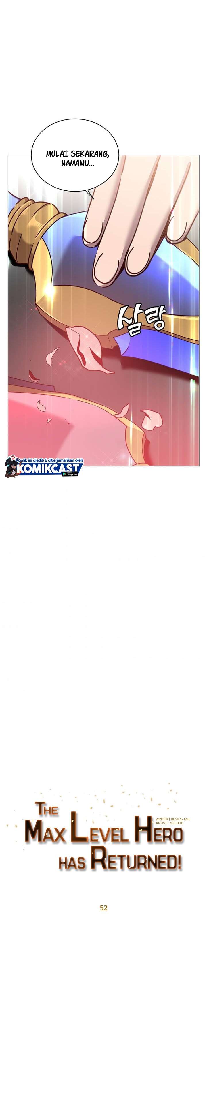 The MAX leveled hero will return! Chap 52 - Next Chap 53
