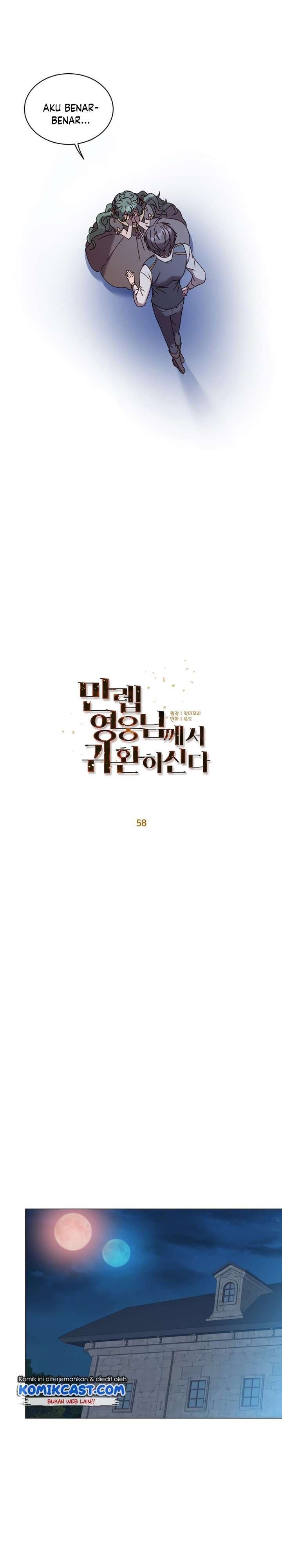 The MAX leveled hero will return! Chap 58 - Next Chap 59