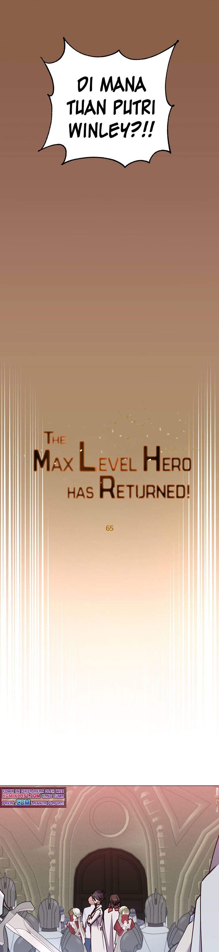 The MAX leveled hero will return! Chap 65 - Next Chap 66