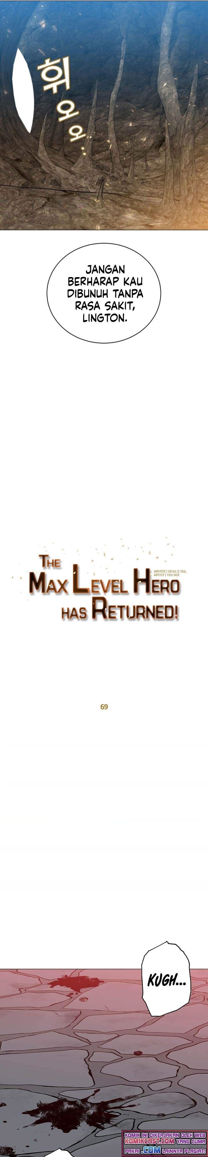 The MAX leveled hero will return! Chap 69 - Next Chap 70