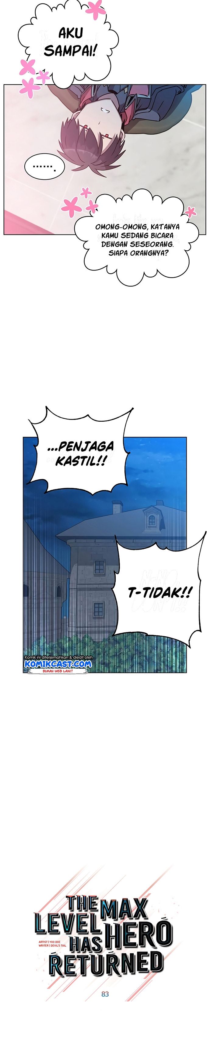 The MAX leveled hero will return! Chap 83 - Next Chap 84