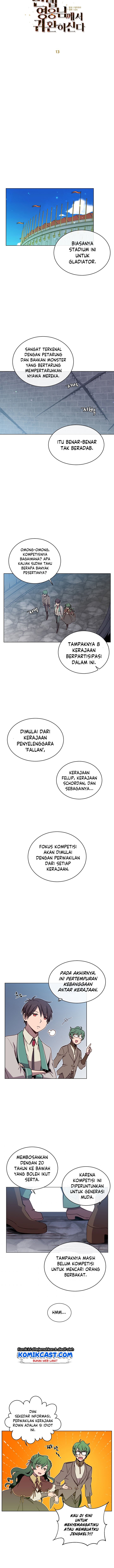 The MAX leveled hero will return! Chap 13 - Next Chap 14