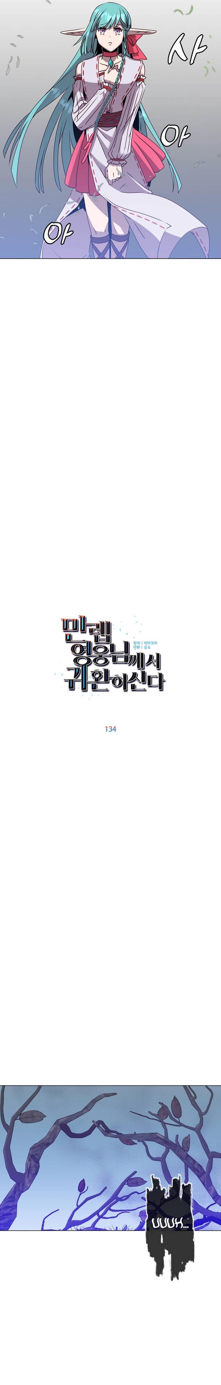 The MAX leveled hero will return! Chap 134 - Next Chap 135