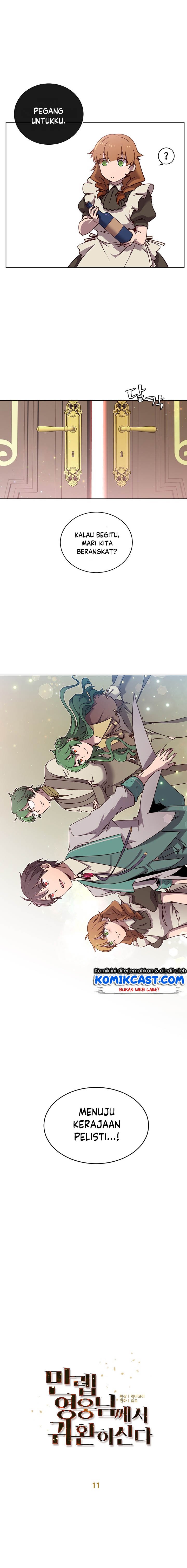 The MAX leveled hero will return! Chap 11 - Next Chap 12