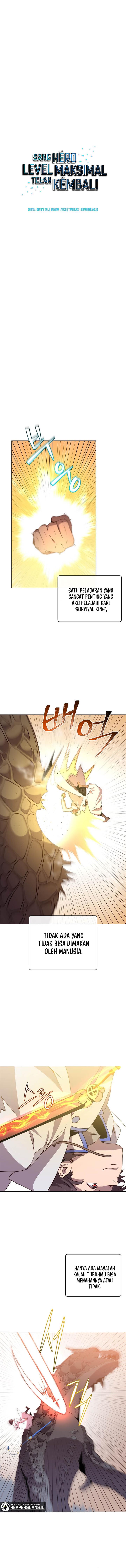The MAX leveled hero will return! Chap 112 - Next Chap 113