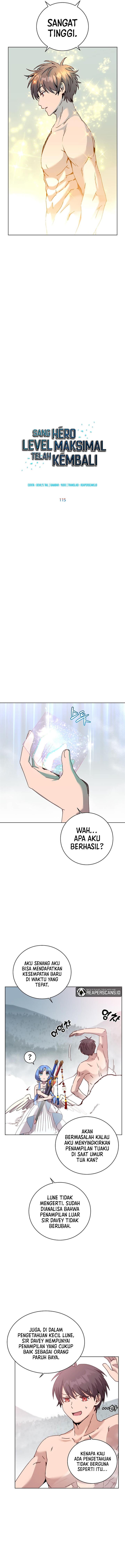 The MAX leveled hero will return! Chap 115 - Next Chap 116