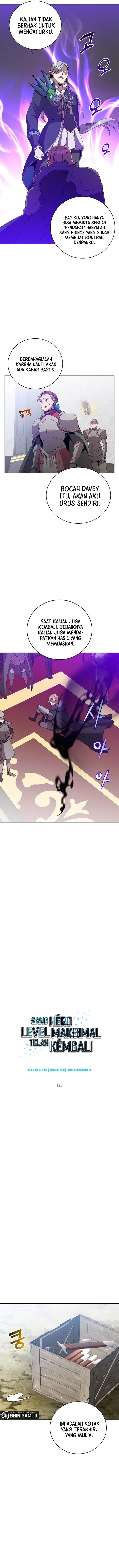 The MAX leveled hero will return! Chap 123 - Next Chap 124
