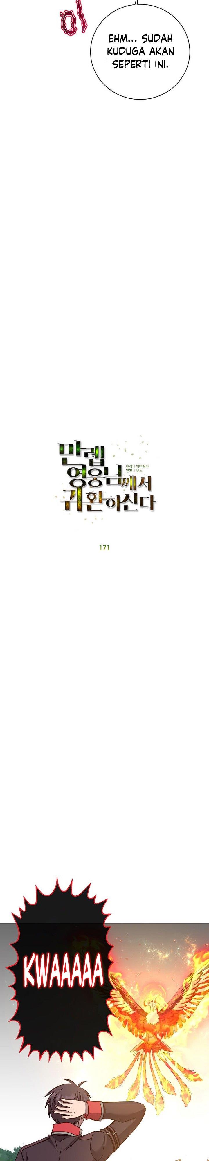 The MAX leveled hero will return! Chap 171 - Next Chap 172