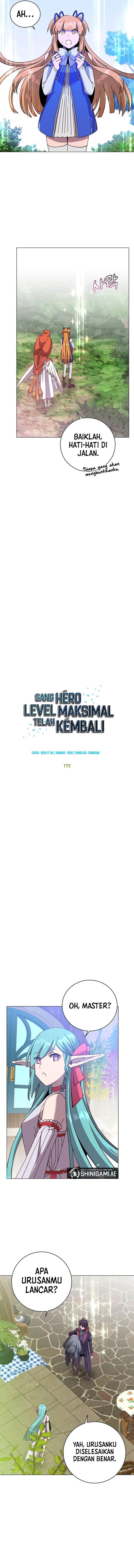 The MAX leveled hero will return! Chap 172 - Next Chap 173