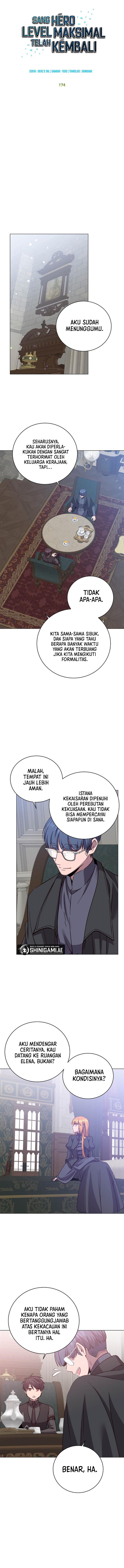 The MAX leveled hero will return! Chap 174 - Next Chap 175