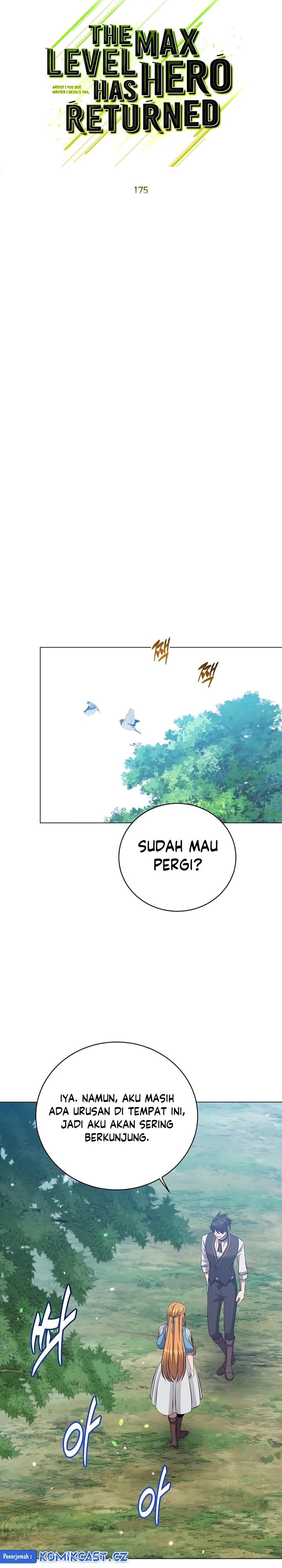The MAX leveled hero will return! Chap 175 - Next Chap 176