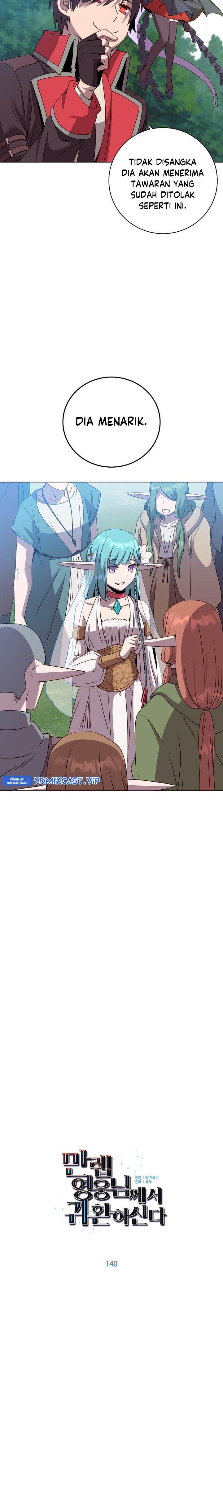 The MAX leveled hero will return! Chap 140 - Next Chap 141