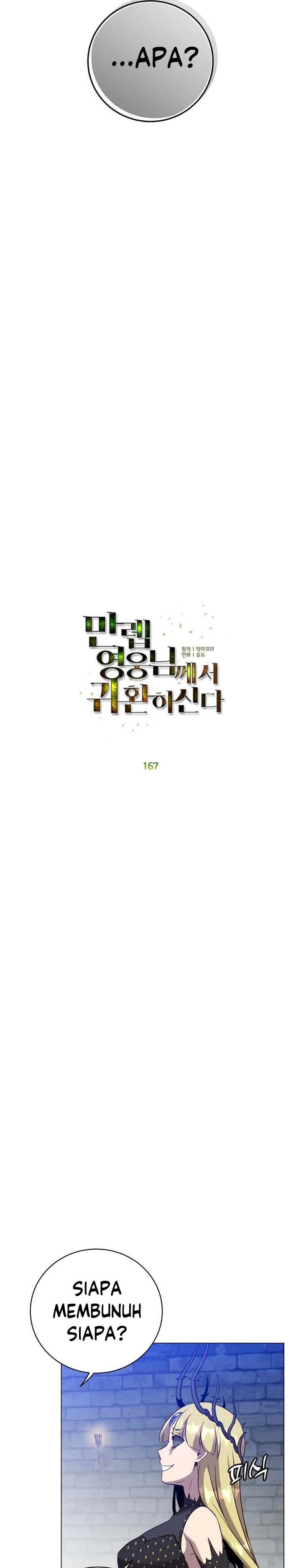 The MAX leveled hero will return! Chap 167 - Next Chap 168