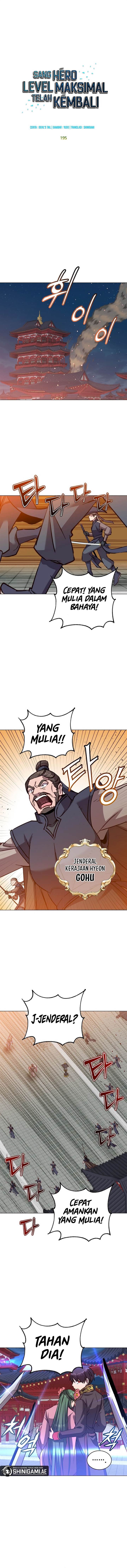 The MAX leveled hero will return! Chap 195 - Next Chap 196