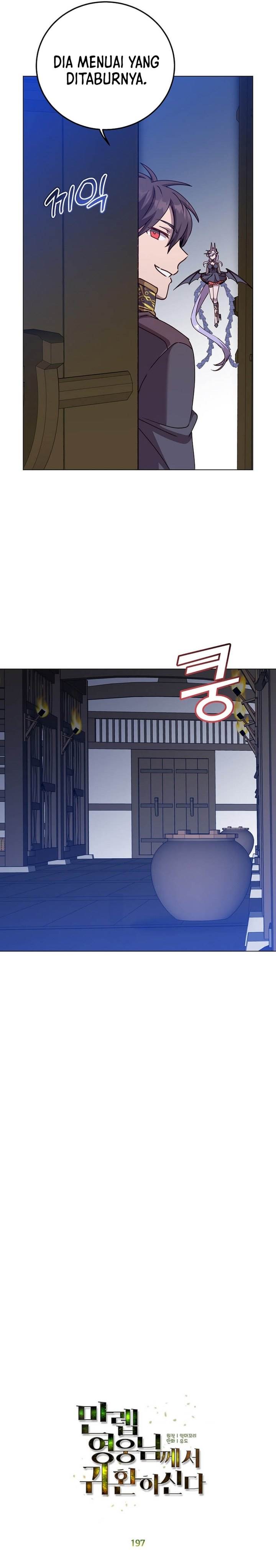 The MAX leveled hero will return! Chap 197 - Next Chap 198