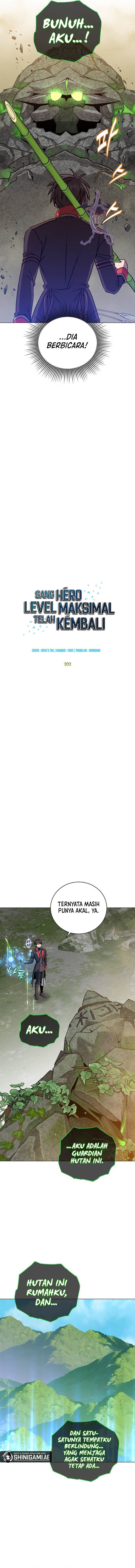 The MAX leveled hero will return! Chap 202 - Next Chap 203