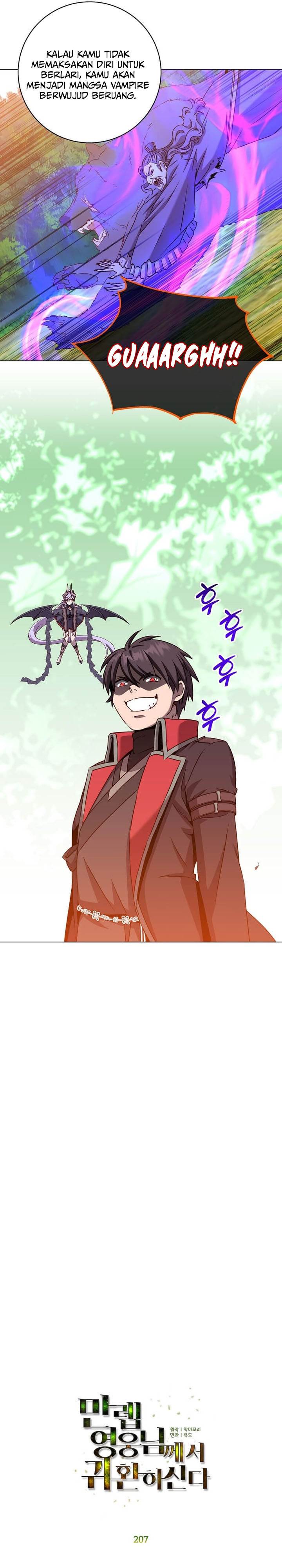 The MAX leveled hero will return! Chap 207 - Next Chap 208