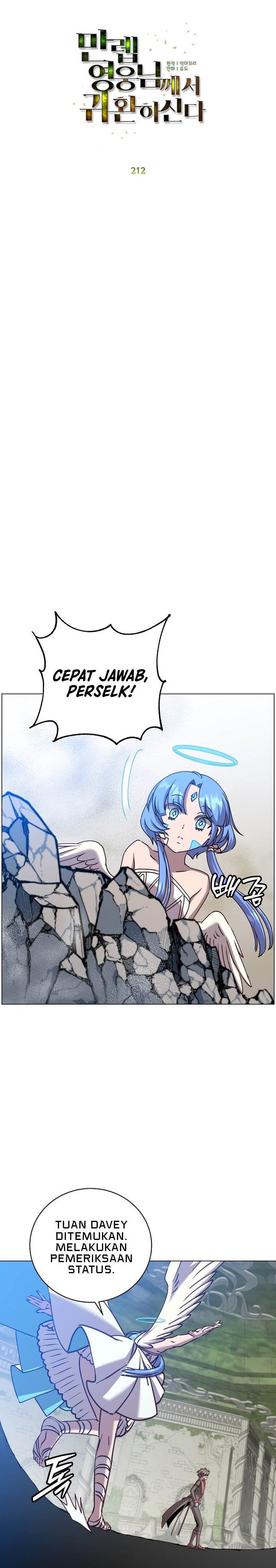 The MAX leveled hero will return! Chap 212 - Next Chap 213