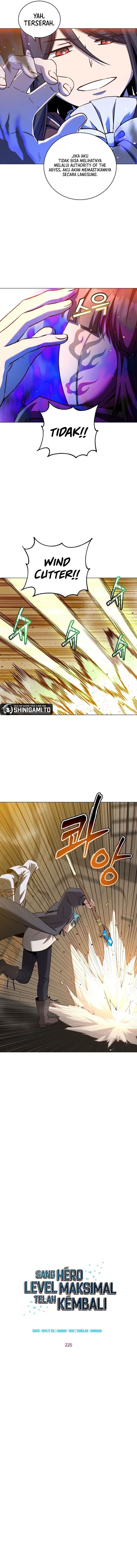 The MAX leveled hero will return! Chap 225 - Next Chap 226