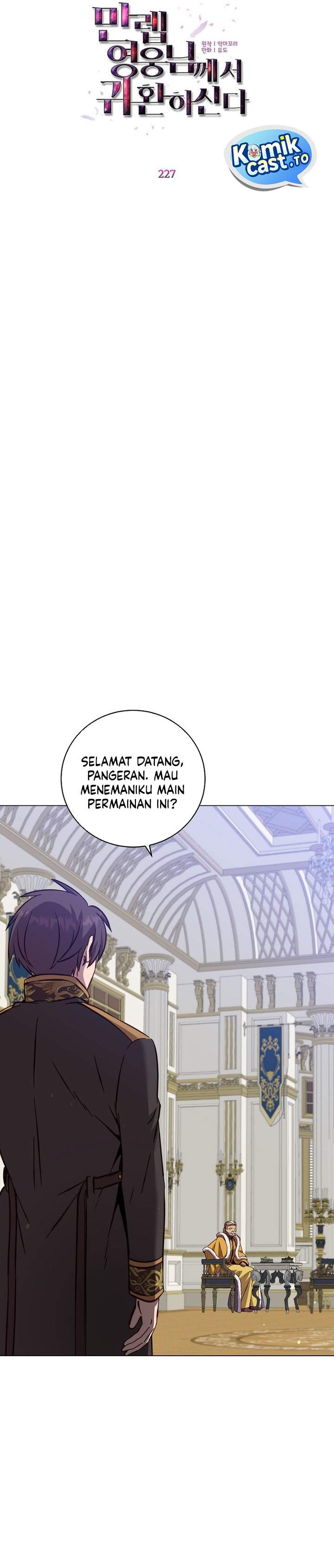 The MAX leveled hero will return! Chap 227 - Next Chap 228