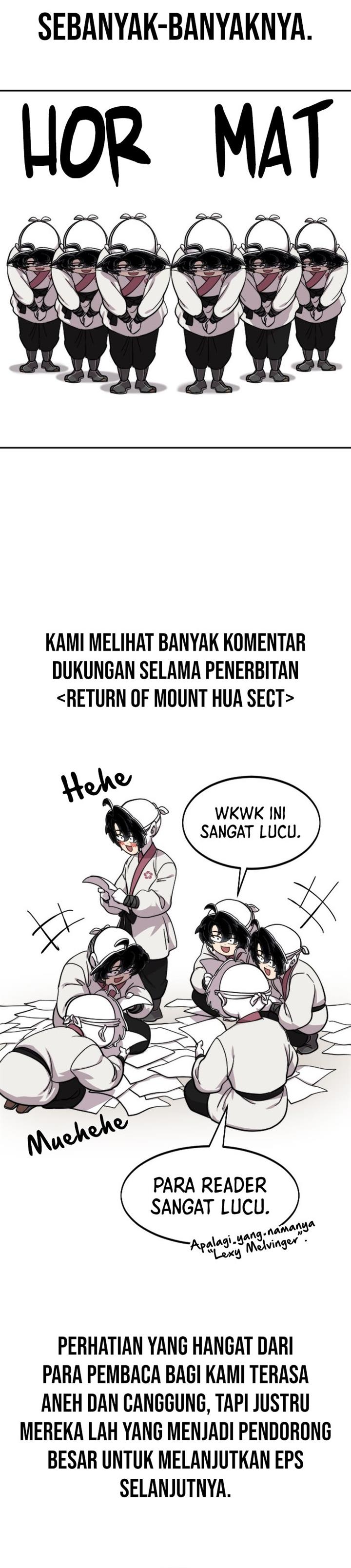 Return of the Flowery Mountain Sect Chap 72.5 - Next Chap 73.5