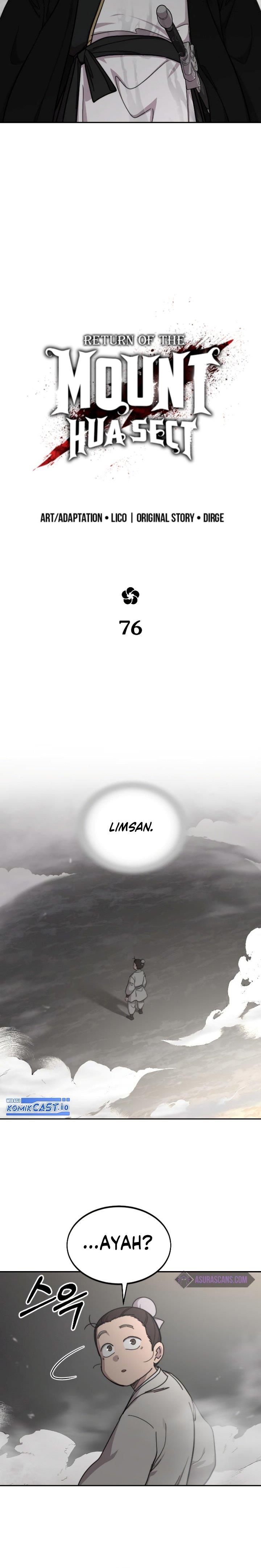 Return of the Flowery Mountain Sect Chap 76 - Next Chap 77