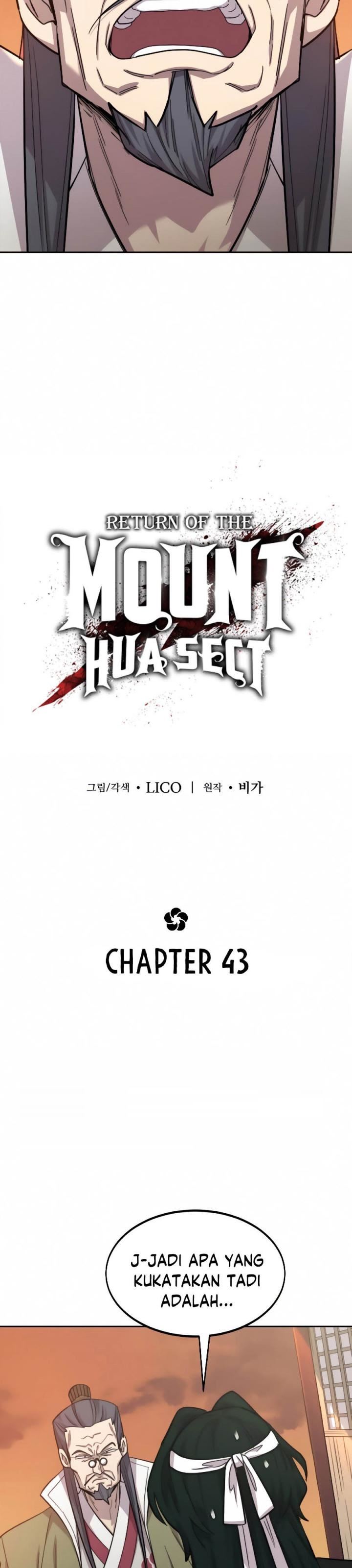 Return of the Flowery Mountain Sect Chap 43 - Next Chap 44