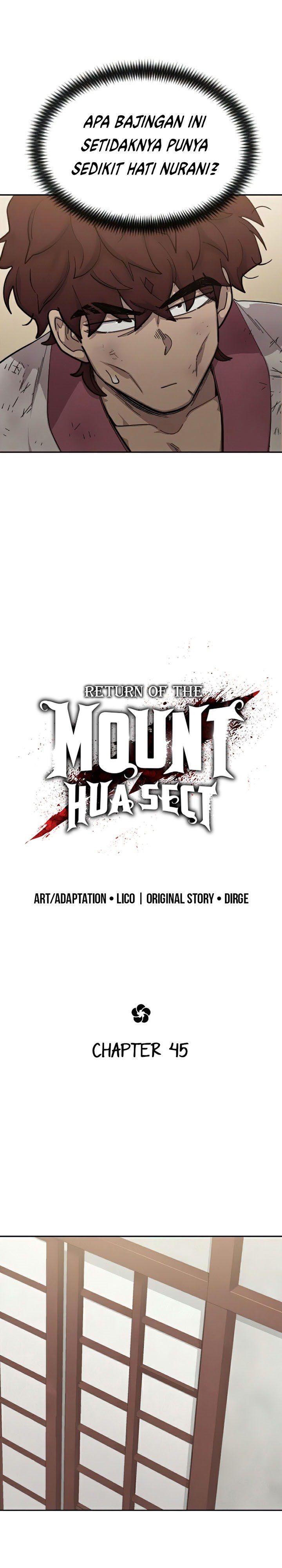 Return of the Flowery Mountain Sect Chap 45 - Next Chap 46