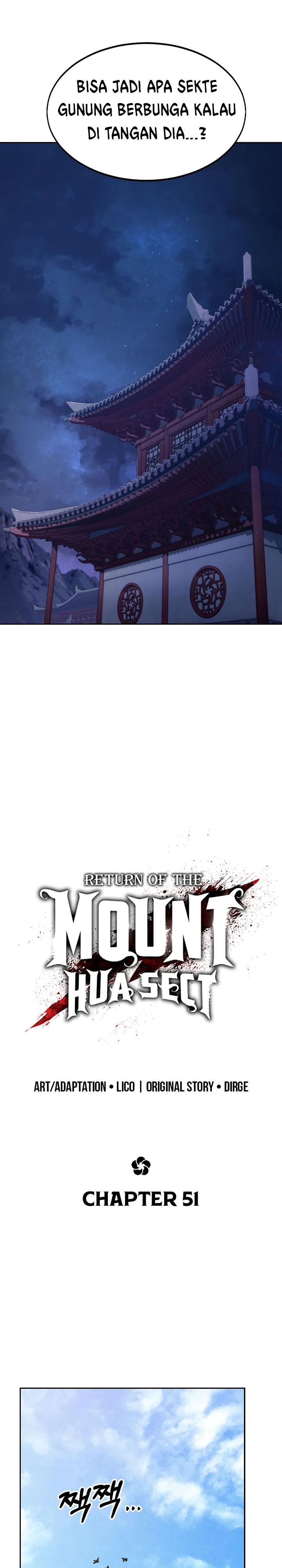 Return of the Flowery Mountain Sect Chap 51 - Next Chap 52